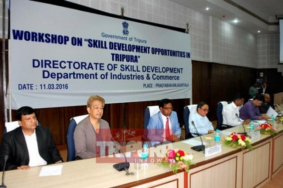 Workshop on Skill Development opportunities in Tripura held 